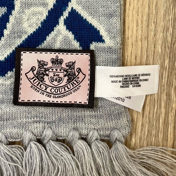 Juicy Couture Wool Scarf - Picture 5 of 6